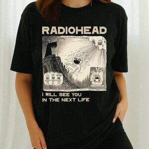 Radiohead Vintage Tour Unisex Shirt, Music Band Shirt, Gift For Fans